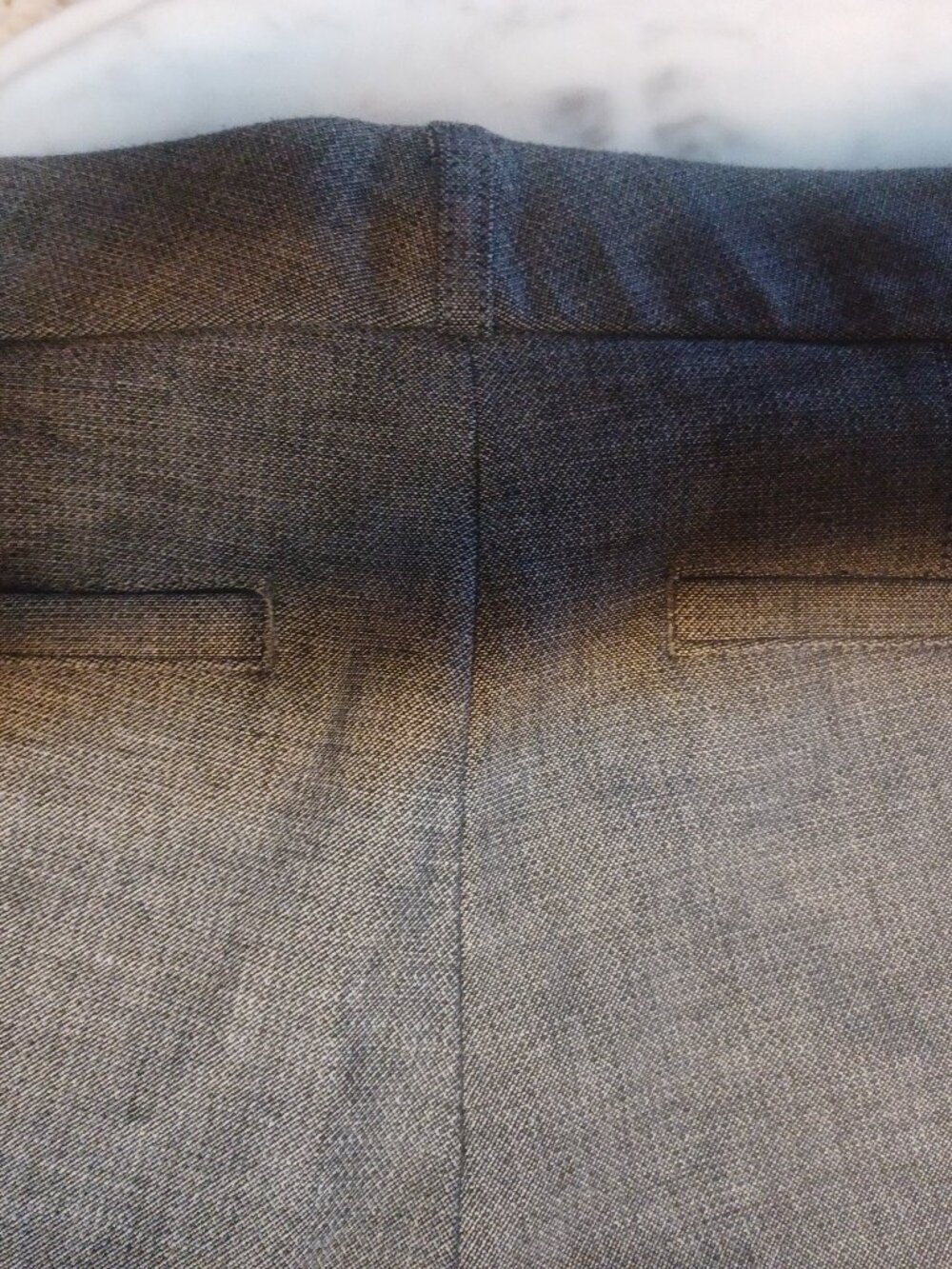 Banana Republic Sloan Women's Pull-On Dressy Stretchy Low-Rise Pants SZ 2 Gray - Picture 4 of 5